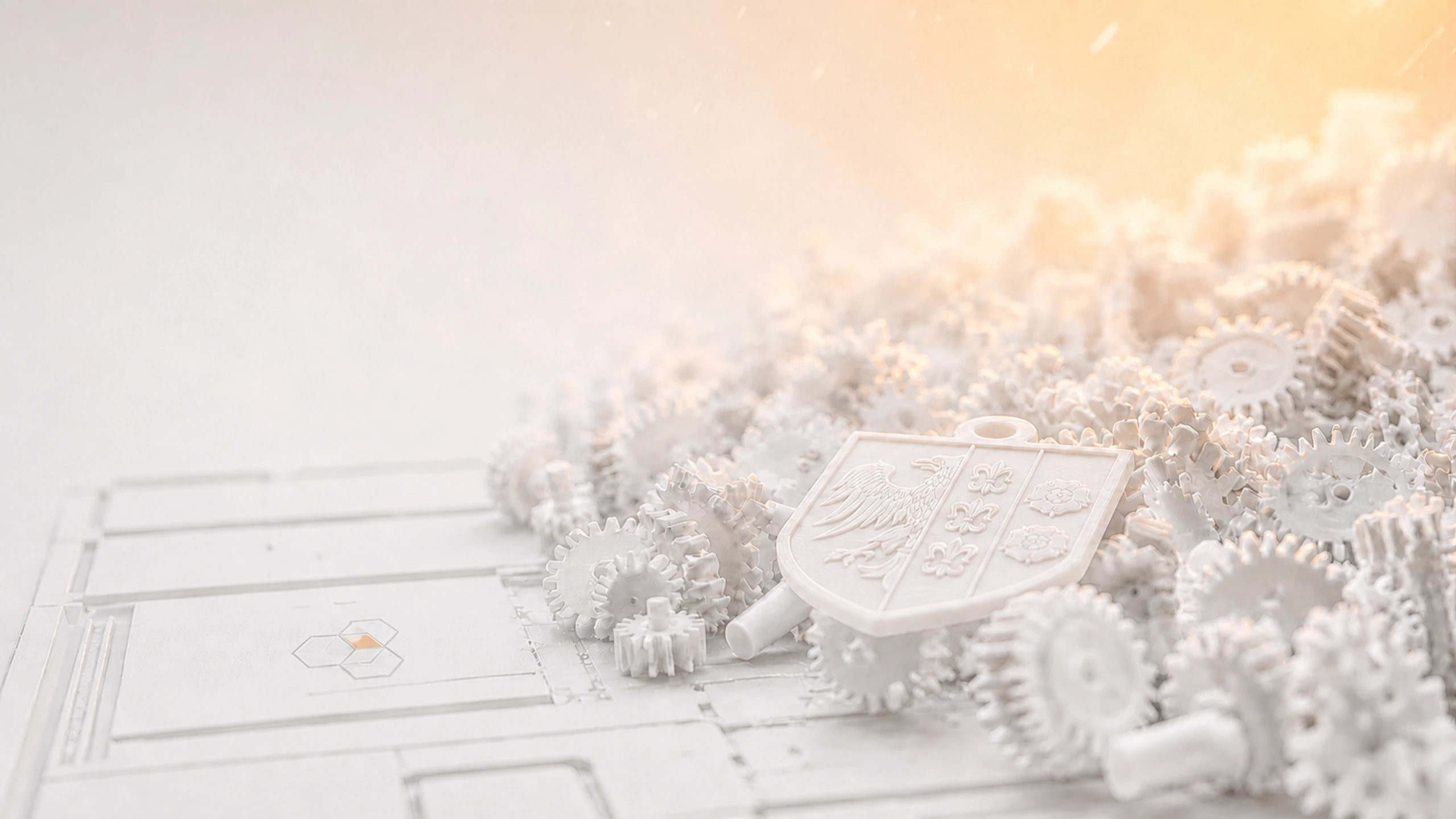 P3DRC Druk 3D Bielsko-Biała — slider WHITE P3DRC