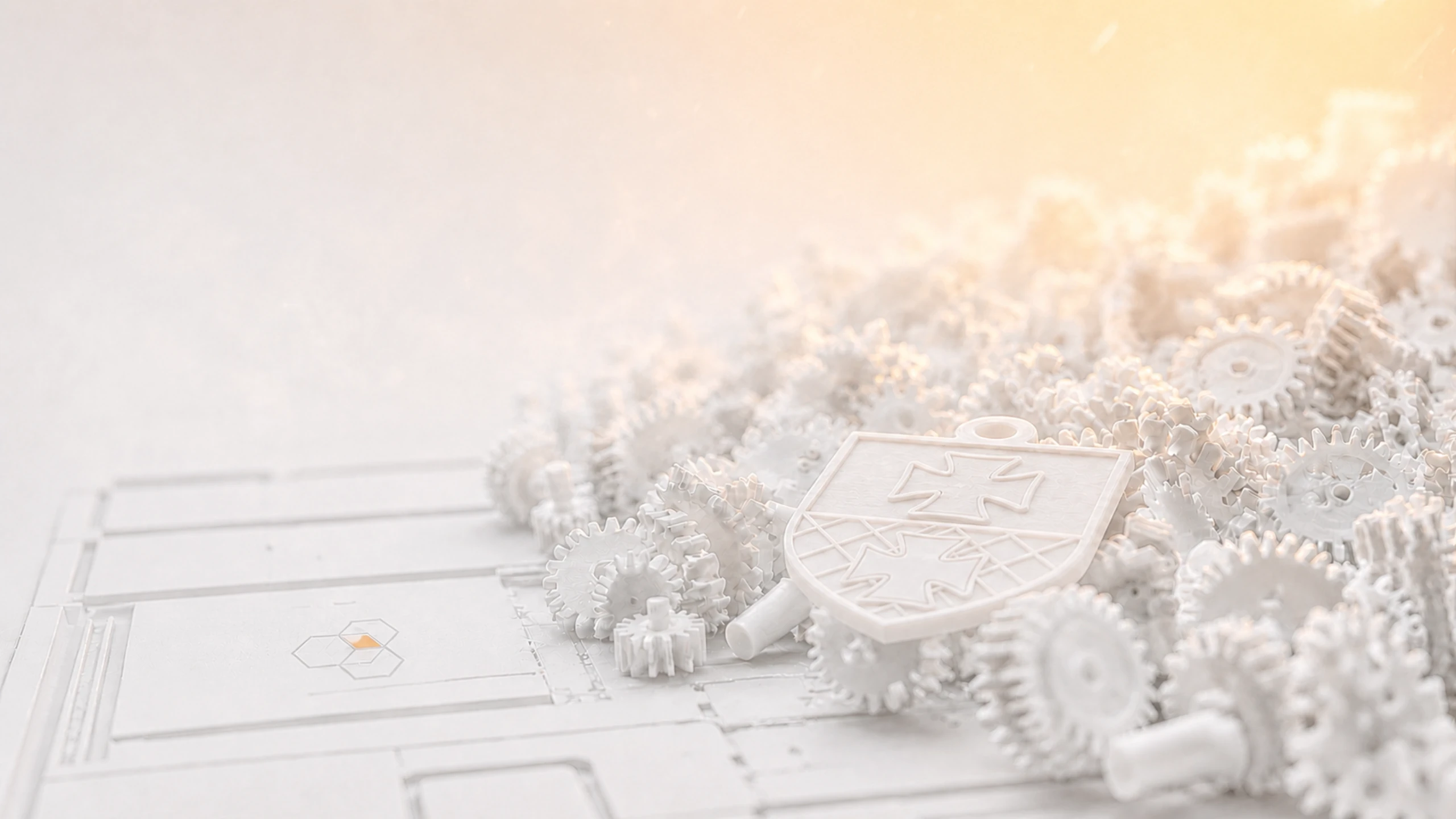 P3DRC Druk 3D Elbląg — slider WHITE P3DRC