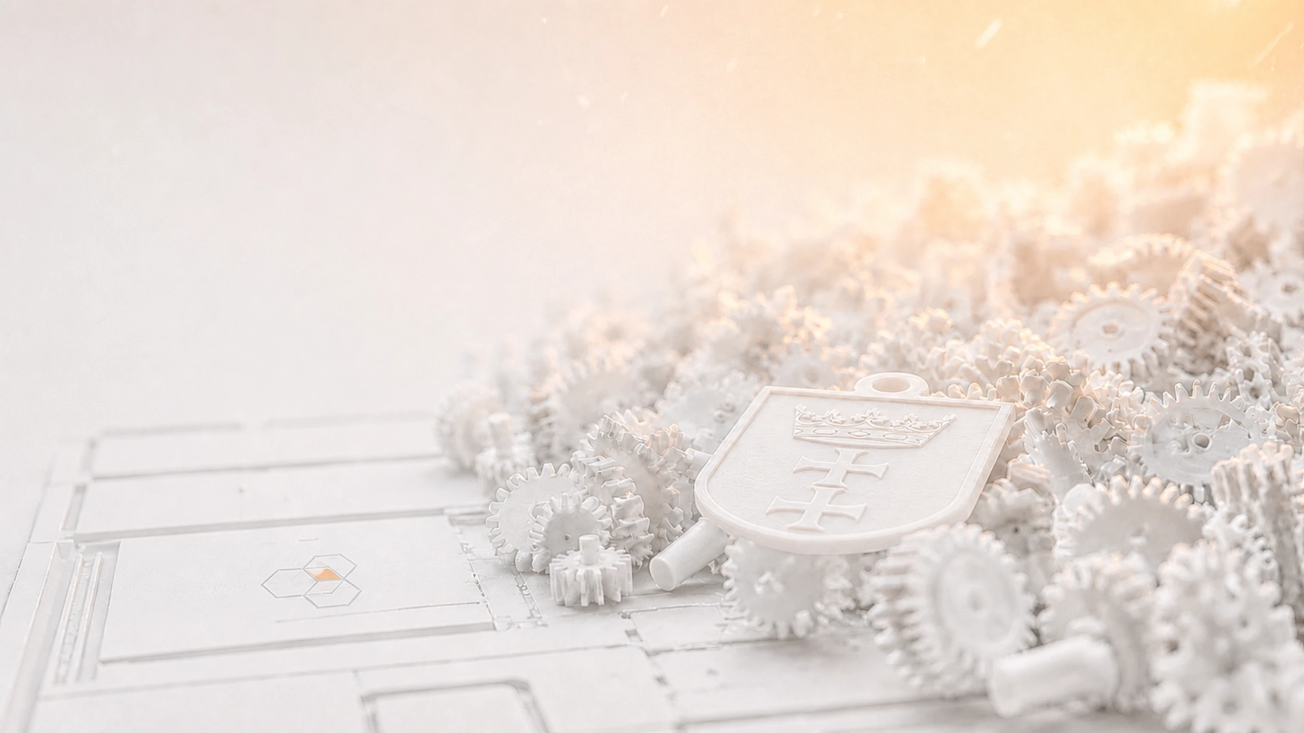 Druk 3D Gdańsk — slider WHITE P3DRC