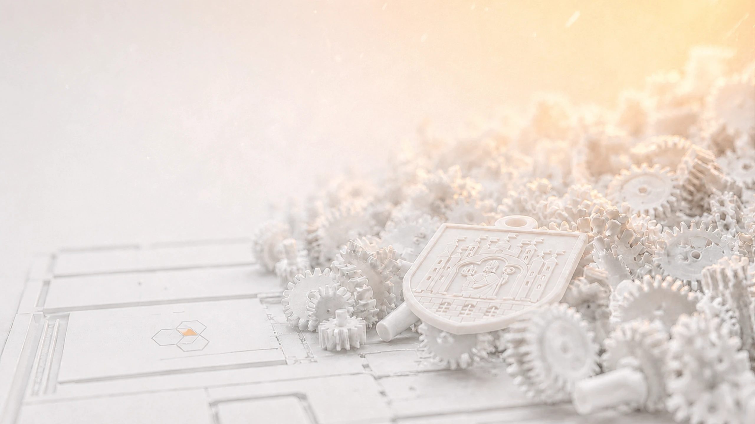 P3DRC Druk 3D Grudziądz — slider WHITE P3DRC
