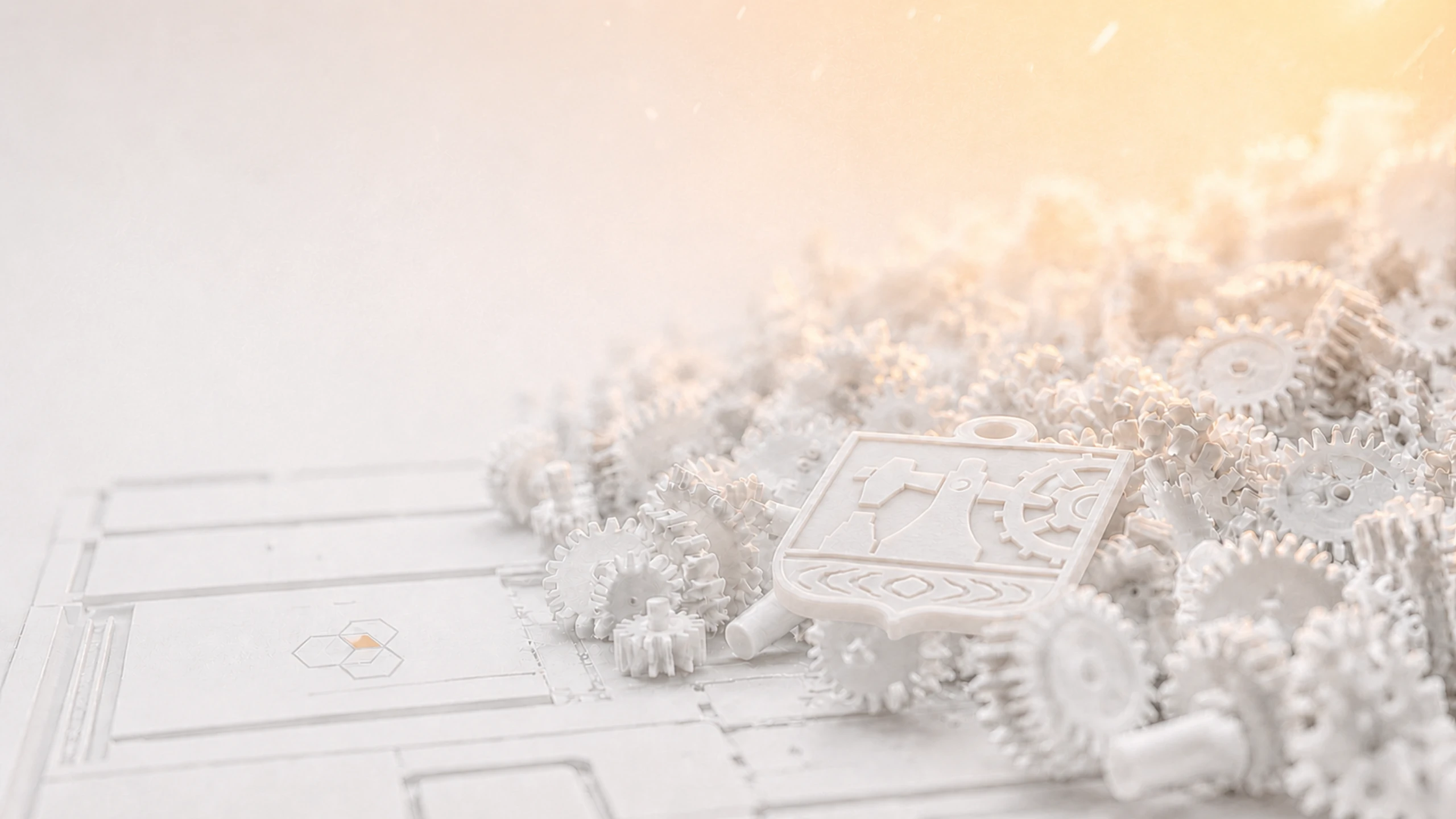 P3DRC Druk 3D Katowice — slider WHITE P3DRC