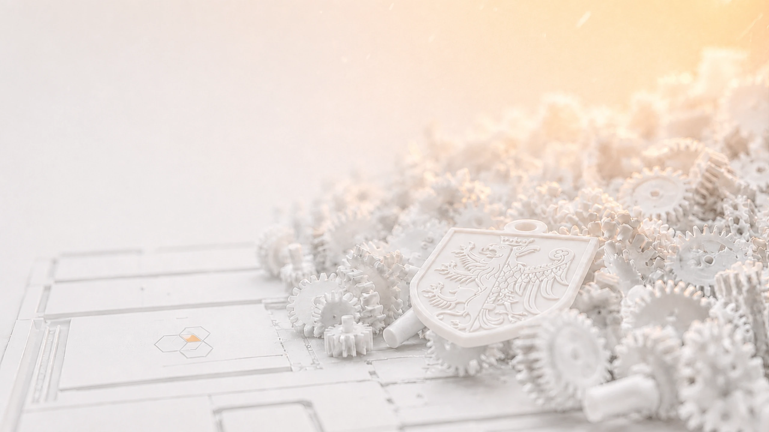 P3DRC Druk 3D Krosno — slider WHITE P3DRC