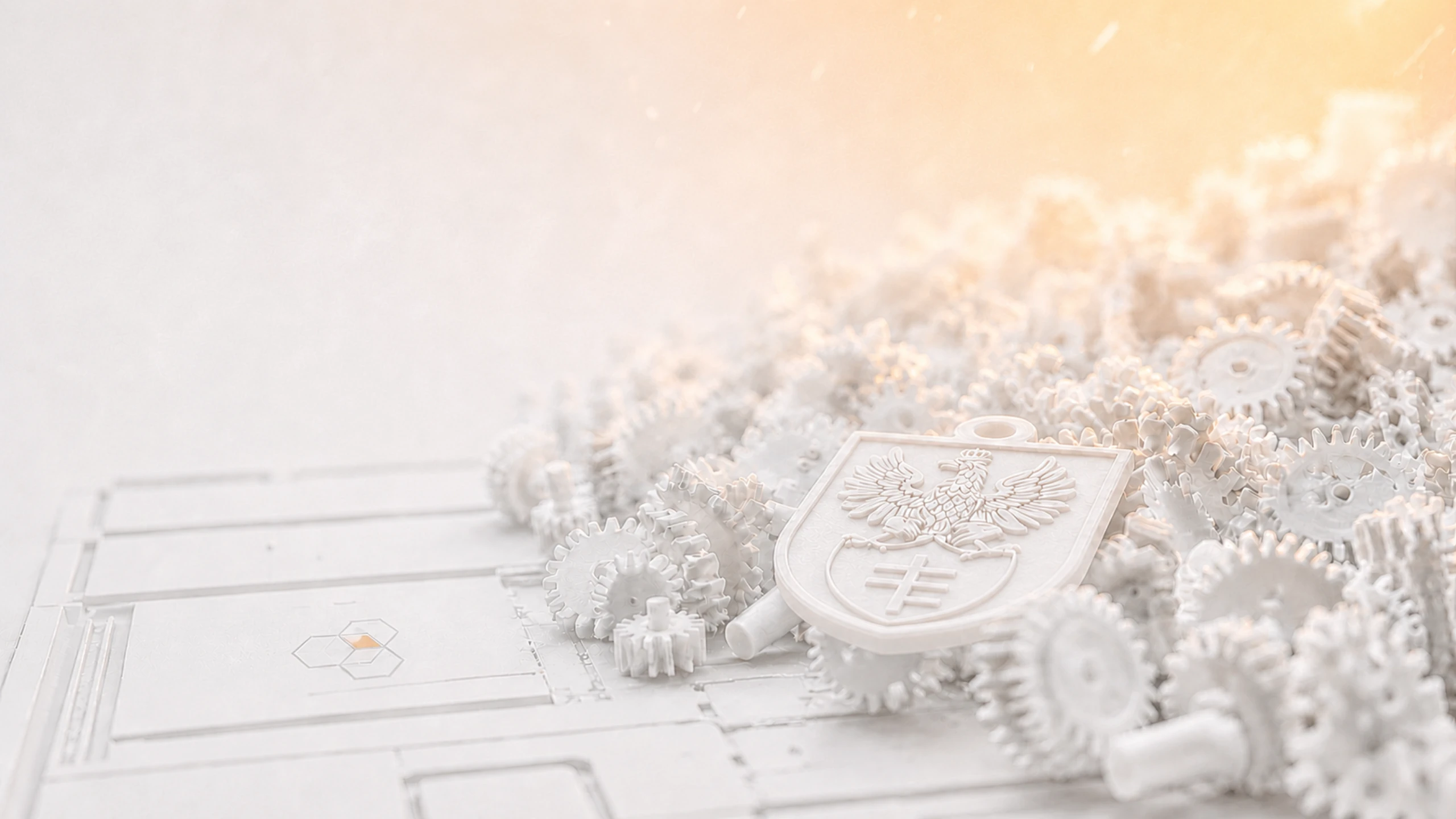 Druk 3D Legionowo — slider WHITE P3DRC