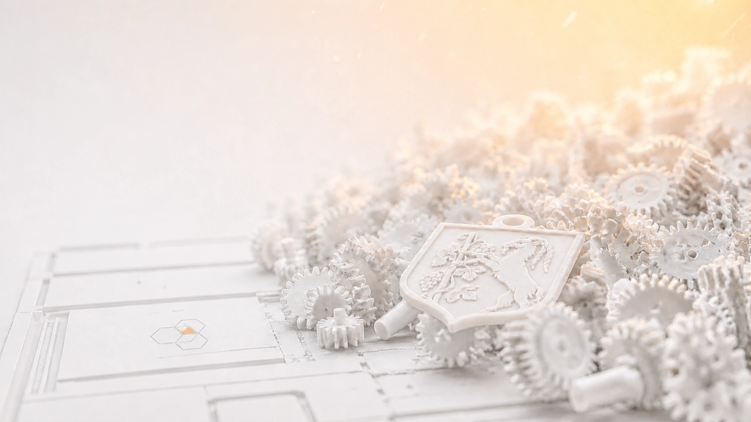 Druk 3D Lublin — slider WHITE P3DRC