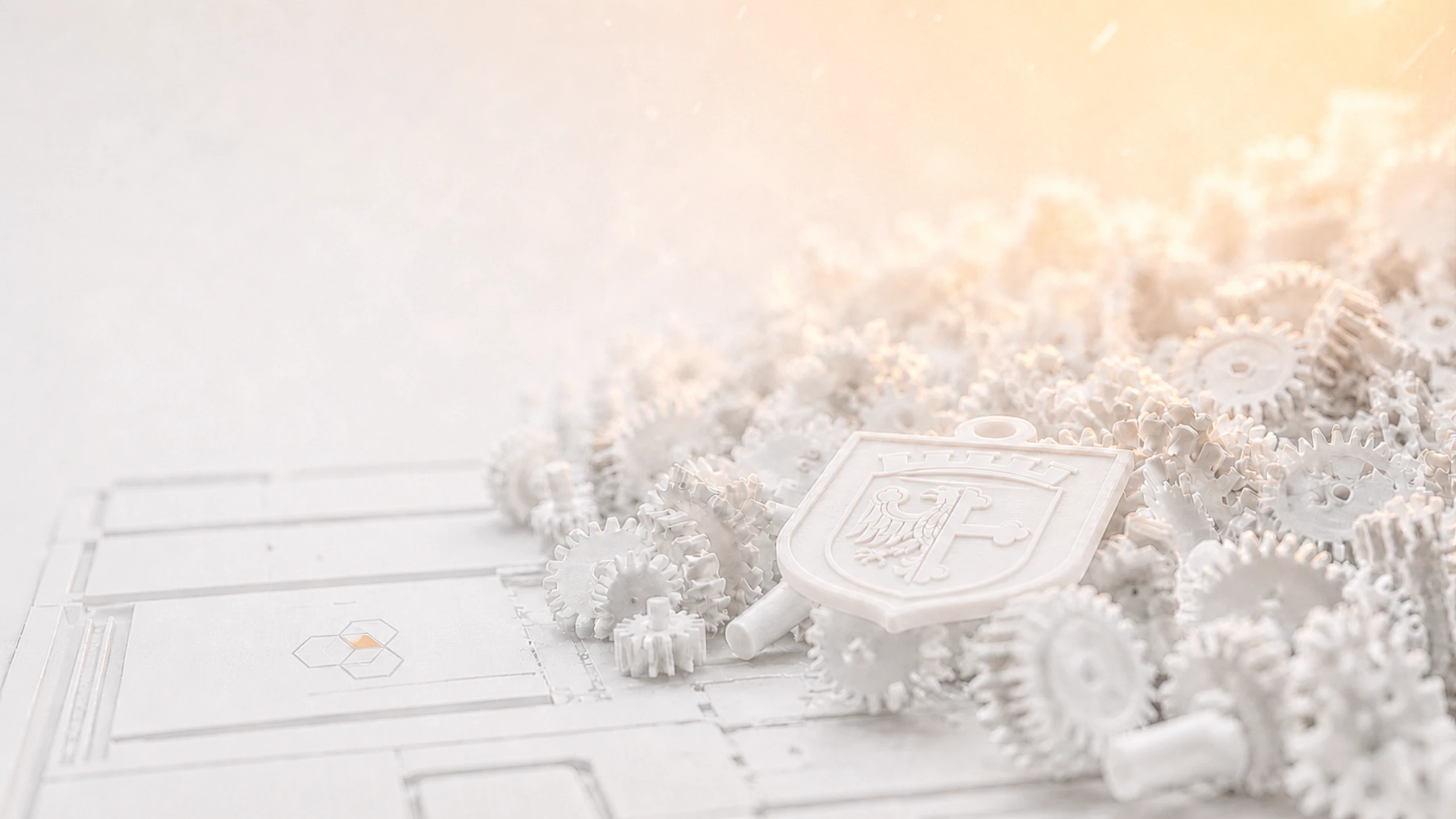 P3DRC Druk 3D Opole — slider WHITE P3DRC