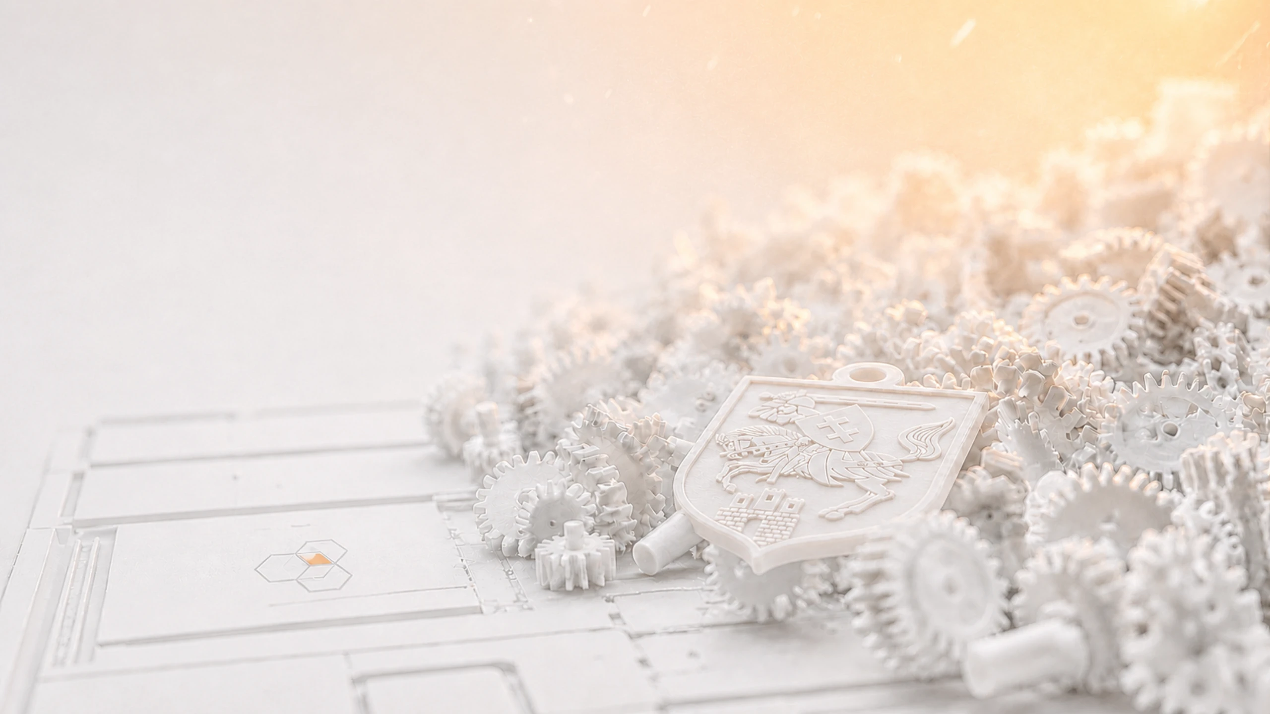 P3DRC Druk 3D Siedlce — slider WHITE P3DRC
