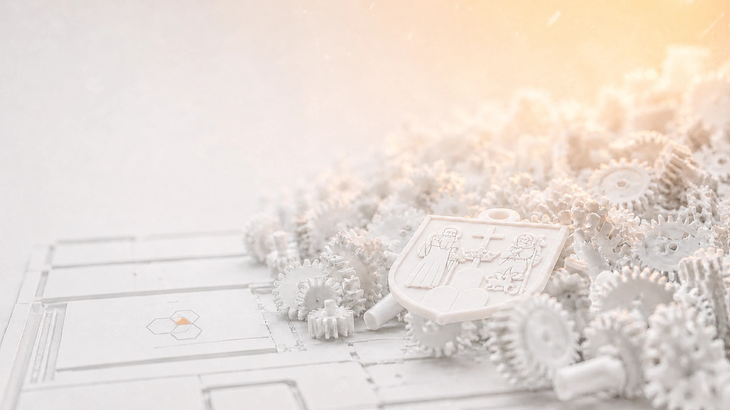 Druk 3D Suwałki — slider WHITE P3DRC