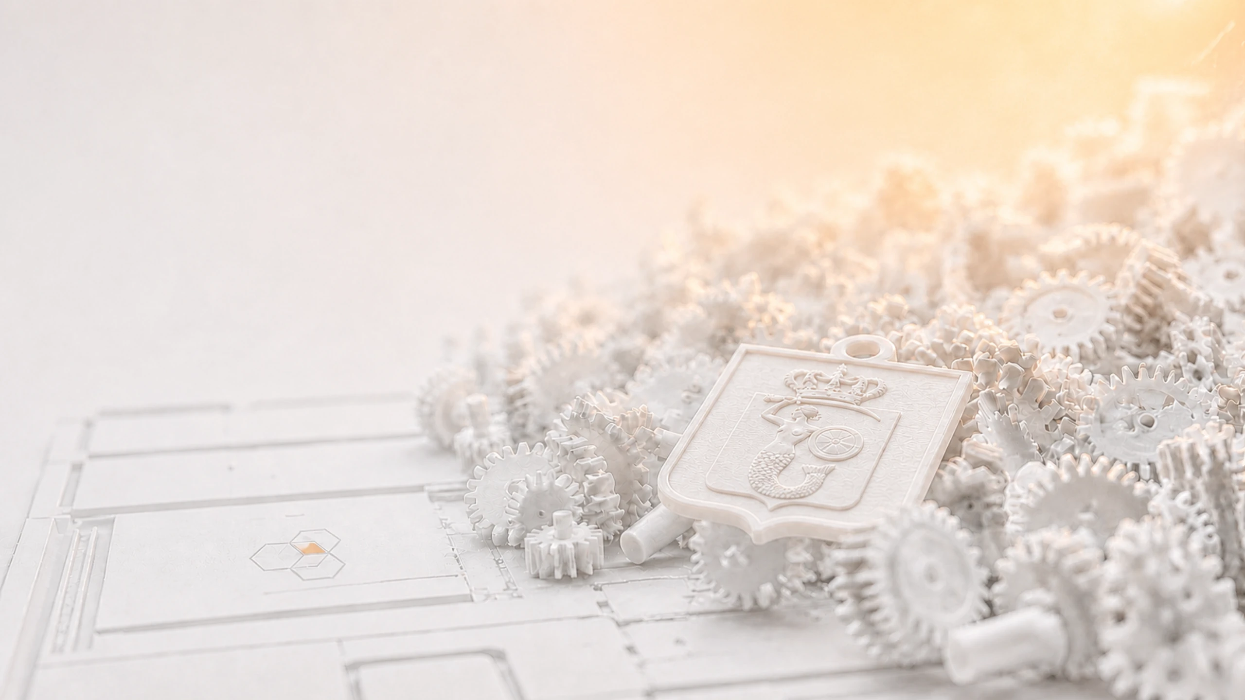 P3DRC Druk 3D Warszawa — slider WHITE P3DRC
