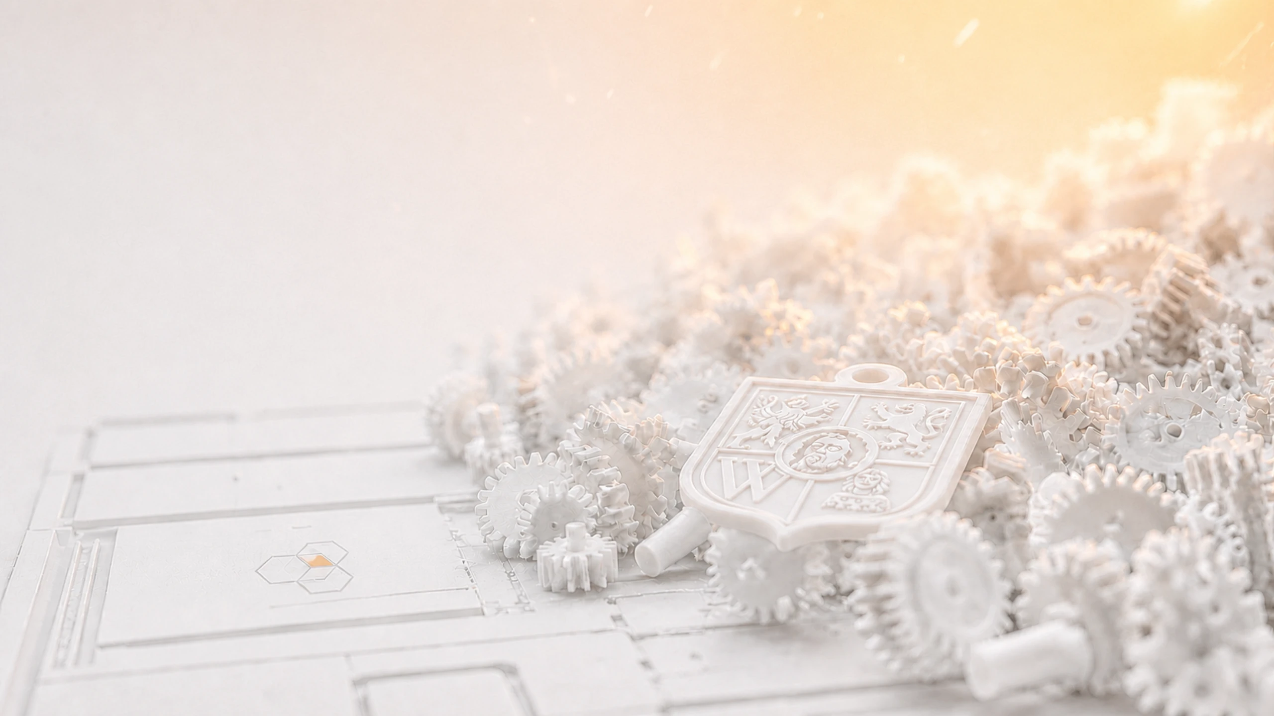 P3DRC Druk 3D Wrocław — slider WHITE P3DRC